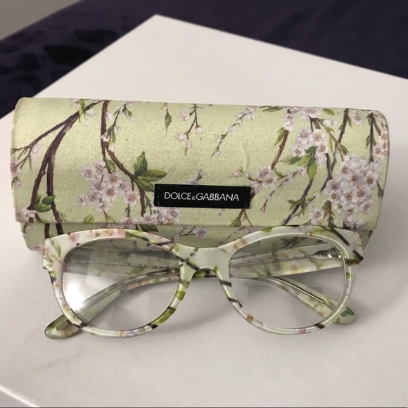 Dolce & Gabbana Accessories - Dolce & Gabbana DG3203 Almond Flowers Eyeglasses